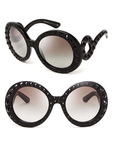 prada baroque crystal sunglasses|Prada baroque sunglasses for women.